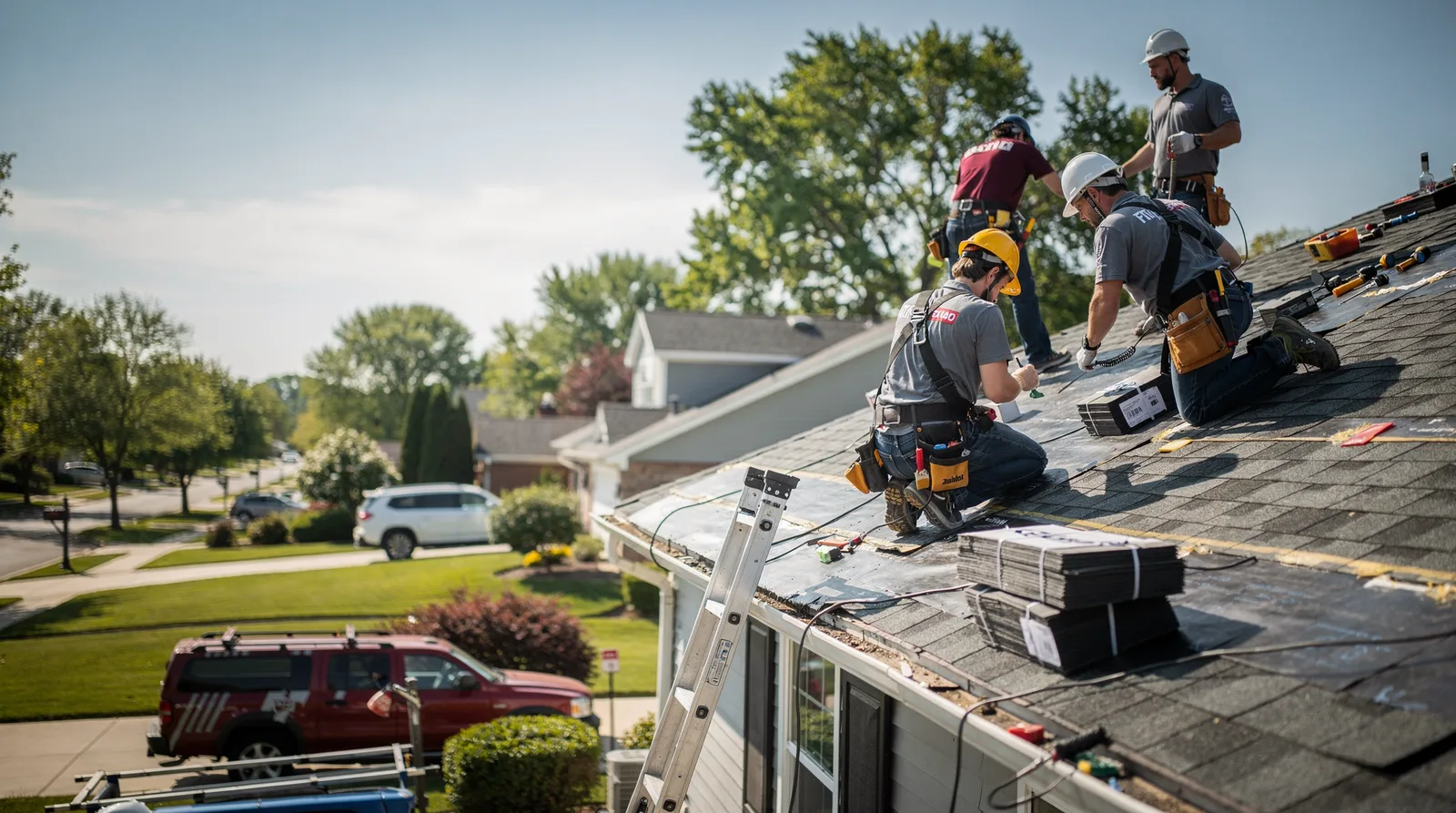 Roof Repair in Westchester, IL around you